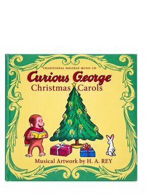 Curious George Christmas Carols Book – Like New